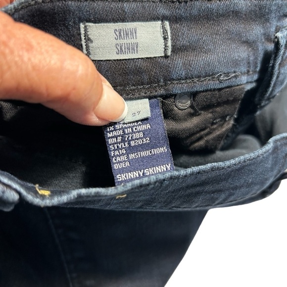 Madewell Skinny Skinny Zipper Ankle Jeans Sz 27 - Picture 14 of 14